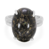 Leoparden-Opal-Silberring