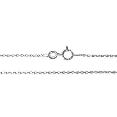 925er Silber-Ankerkette diamantiert - 50 cm - 2,61 g
