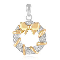 I3 (I) Diamant-Silberanhänger