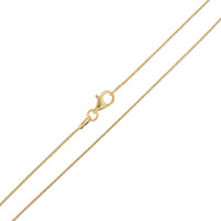 Silber-Schlangenkette - 4,58 g - 60 cm - vergoldet