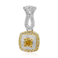 Gelber SI Diamant-Goldanhänger (CIRARI)