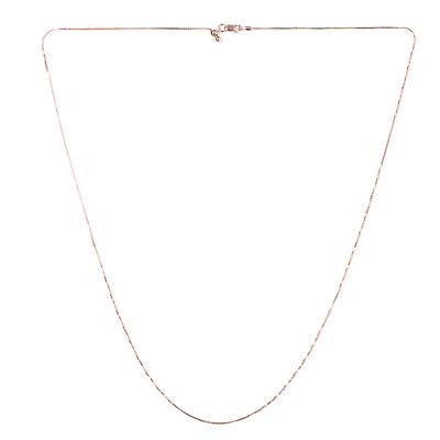 Silber-Veneziakette - 61 cm - 2,76 g - rosévergoldet