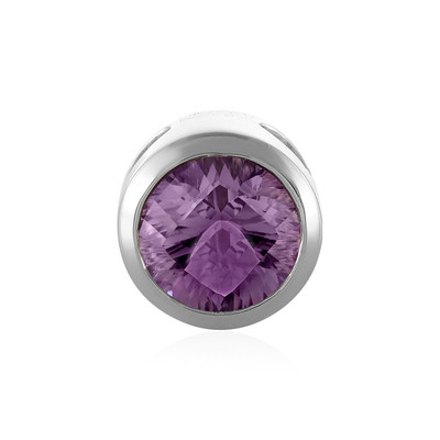 Lavendel-Amethyst-Silberanhänger (MONOSONO COLLECTION)