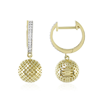 I1 (I) Diamant-Goldohrringe (Ornaments by de Melo)