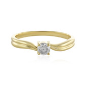 Lupenreiner (F) Diamant-Goldring (LUCENT DIAMONDS)