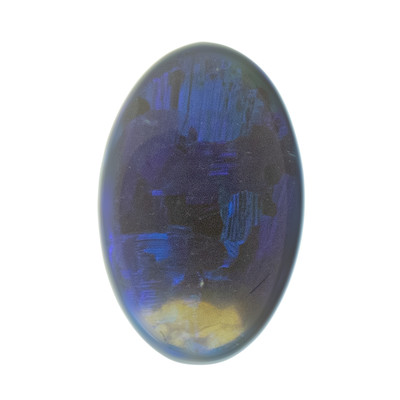 Schwarzer Opal-Edelstein 0,6 ct