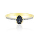 Blauer Spinell-Goldring