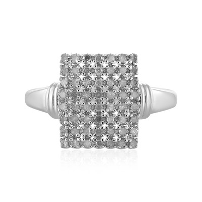 I3 (I) Diamant-Silberring