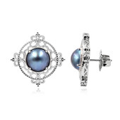 Mabe-Perlen-Silberohrringe (Dallas Prince Designs)