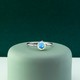 Welo Opal Platinring
