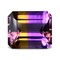 Mehrfarbiger Amethyst und Ametrin