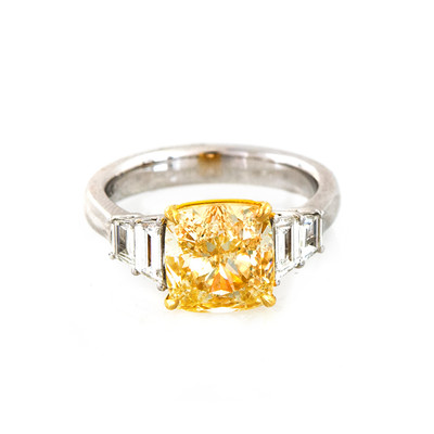 Gelber Diamant-Goldring (CIRARI)