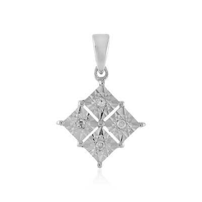 I2 (H) Diamant-Silberanhänger