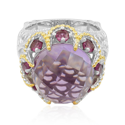 Lavendel-Amethyst-Silberring (Dallas Prince Designs)