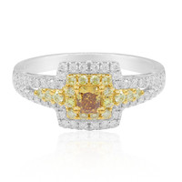 Oranger SI Diamant-Goldring (CIRARI)
