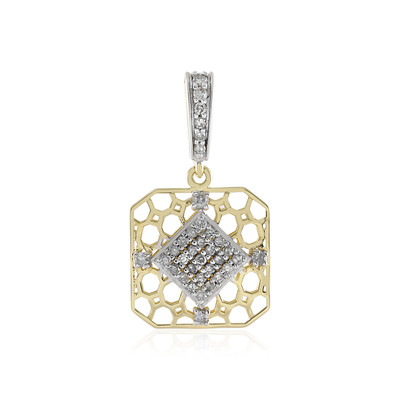 I2 (I) Diamant-Goldanhänger (Ornaments by de Melo)
