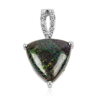 Matrix-Opal-Silberanhänger