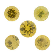 Gelbe Saphire 0,31 ct