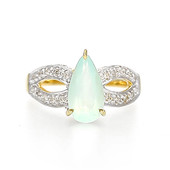 Paraiba-Opal-Silberring