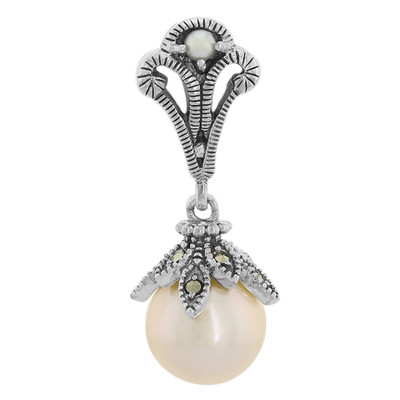 Ming-Perlen-Silberanhänger (M de Luca)