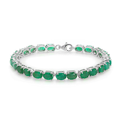 Sambia-Smaragd-Silberarmband (Molloy)