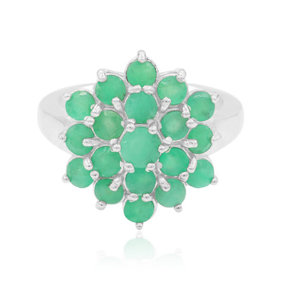 Smaragd-Silberring