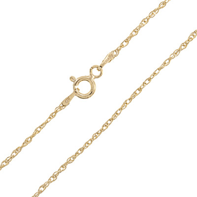 Silber-Halskette - 1,51 g - 45 cm - vergoldet