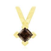 SI1 Argyle-Cognac-Diamant-Goldanhänger (Mark Tremonti)