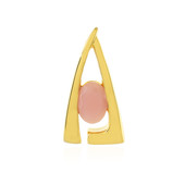Pinkfarbener Opal-Silberanhänger (MONOSONO COLLECTION)