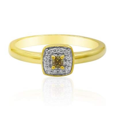 Gelber I3 Argyle-Diamant-Goldring (Mark Tremonti)