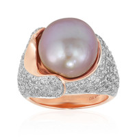 Ming-Perlen-Silberring