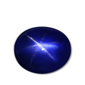 Blauer Stern-Saphir