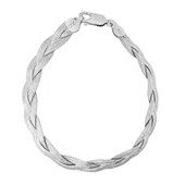 Design-Silberarmband - 6,7 g - 19 cm