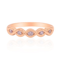 Pinkfarbener I3 Argyle-Diamant-Goldring (Mark Tremonti)