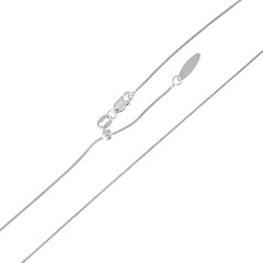 Silber-Schlangenkette - 3,13 g - 60 cm (Länge verstellbar)