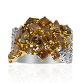 SI2 Fancy-Diamant-Goldring (CIRARI)