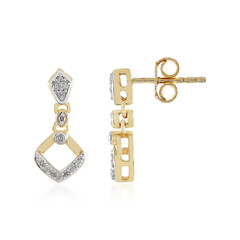 I2 (I) Diamant-Silberohrringe