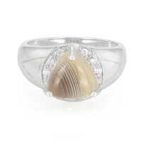 Botswana-Achat-Silberring