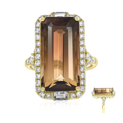Turmalin-Goldring (AMAYANI)