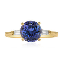 AAA-Tansanit-Goldring (CIRARI)