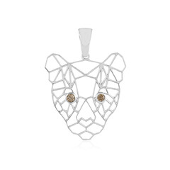 I2 Champagner-Brillant-Goldanhänger (Ornaments by de Melo)