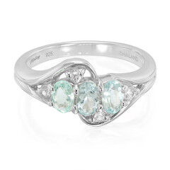 Paraiba-Turmalin-Silberring