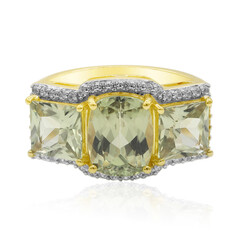 Farbwechsel-Diaspor-Goldring (Tenner Diniz)
