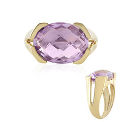 Lavendel-Amethyst-Silberring