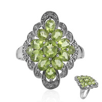 Peridot-Silberring