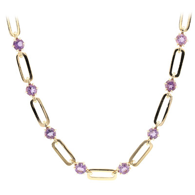 Amethyst-Silbercollier