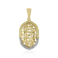 I4 (J) Diamant-Goldanhänger (Ornaments by de Melo)