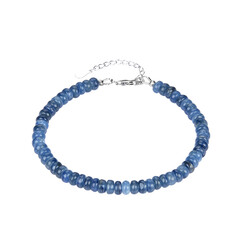 Disthen-Silberarmband