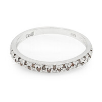 Fancy-Diamant-Silberring