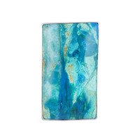 Atacama-Opal-Silberanhänger (Bali Barong)